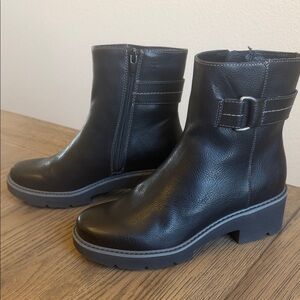 Black High Ankle Boots